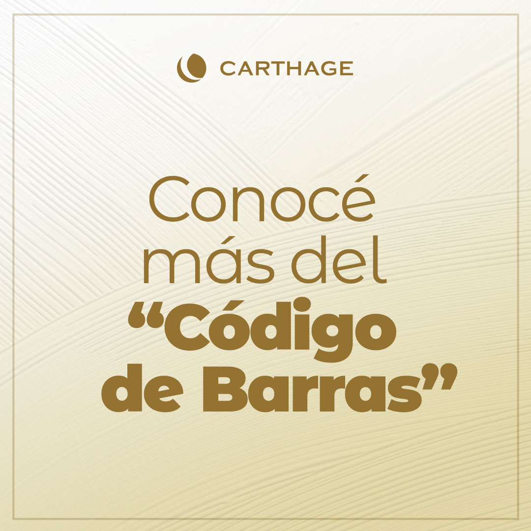 Conoce más del código de barras