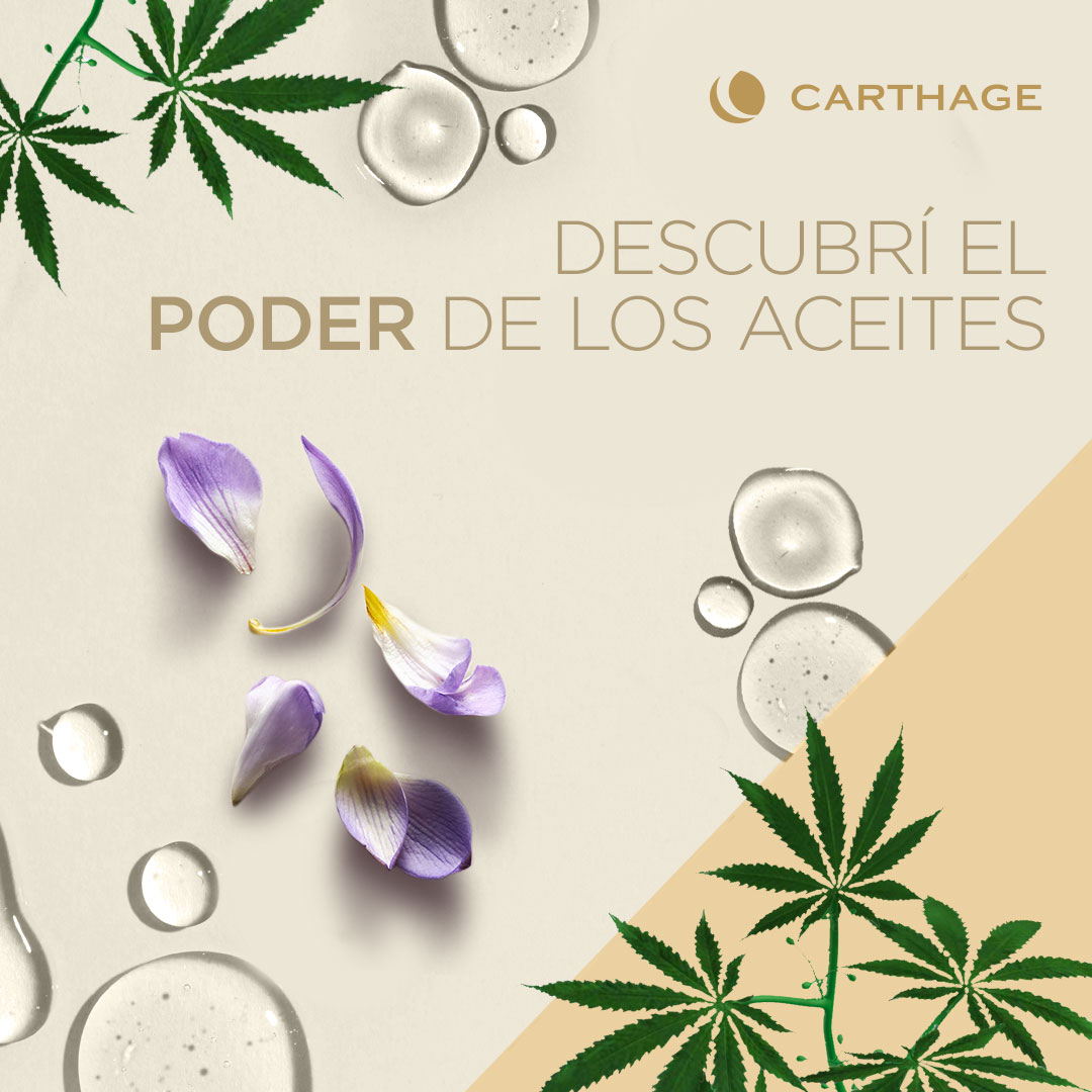 Descubrí el poder de los aceites con Carthage: hidratación y nutrición para tu piel