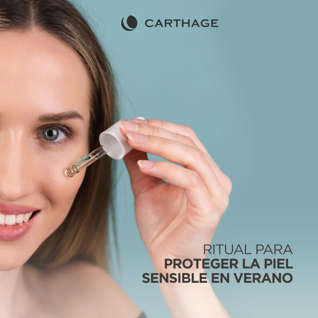 Ritual para proteger la piel sensible en verano