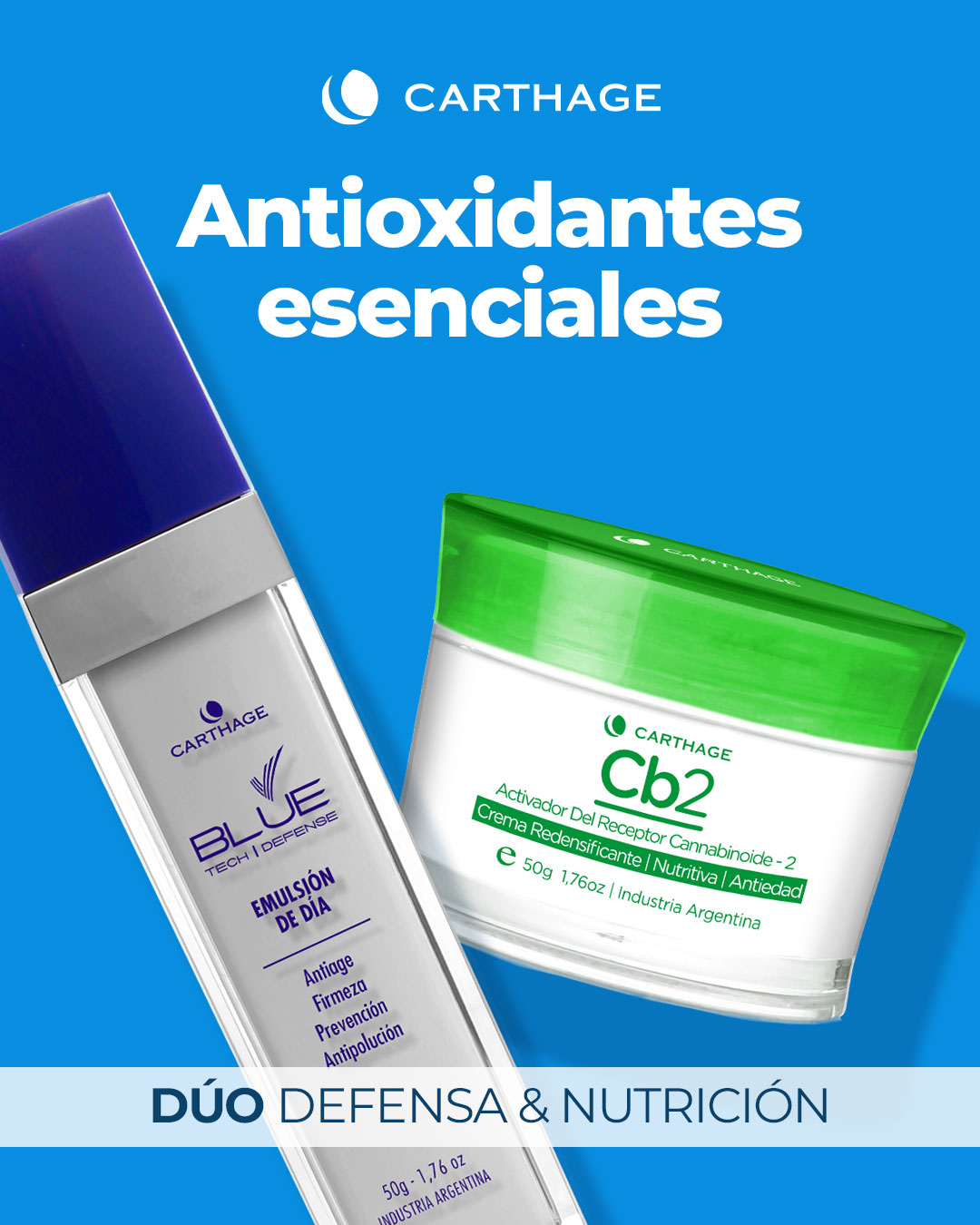 Antioxidantes esenciales: Dúo defensa & nutrición