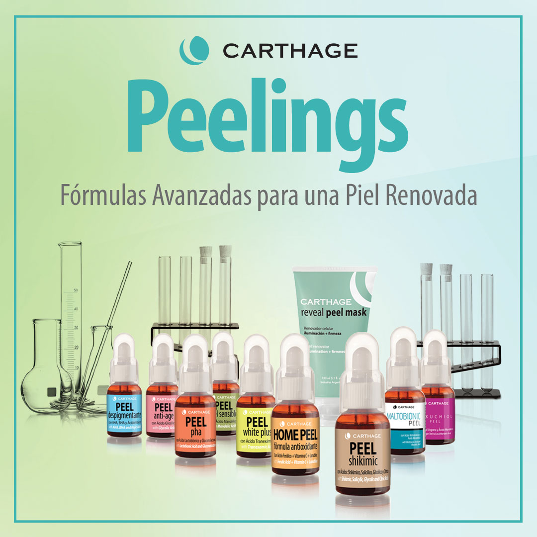 Carthage Temporada de Peelings – Fórmulas Avanzadas para una Piel Renovada