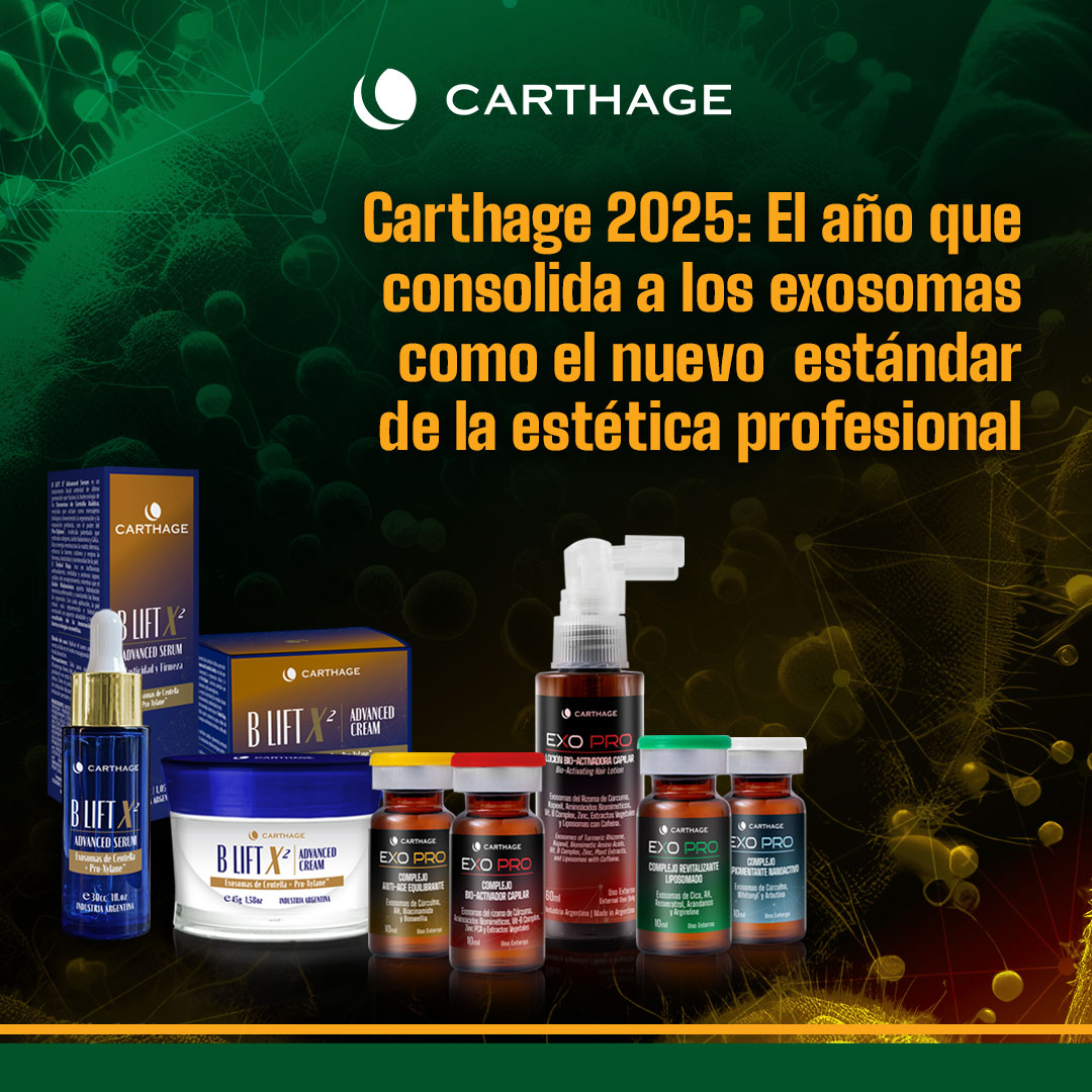 Carthage 2025: El año que consolida a los exosomas como el nuevo estándar de la estética profesional